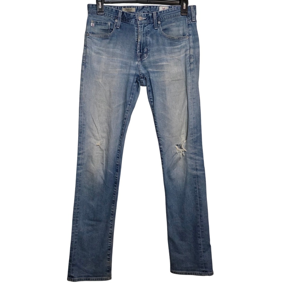 AG Adriano Goldschmied Womans Jeans Size 32 The Matchbox Distressed